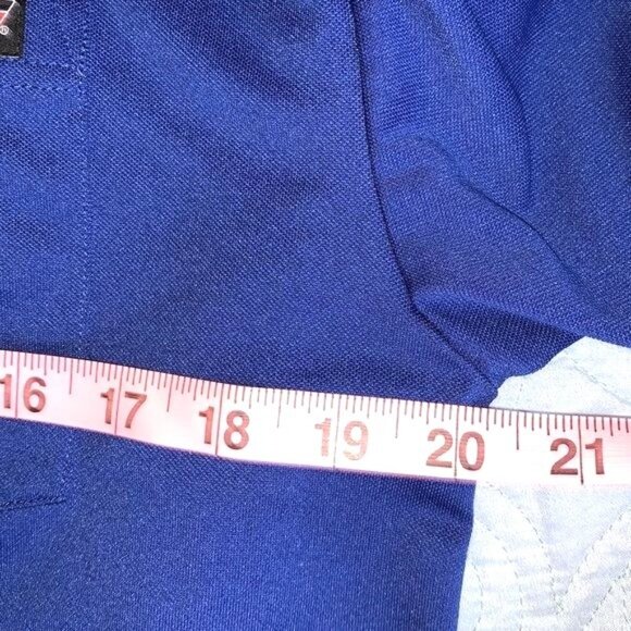 Dickies Mens Blue Long Sleeve Pocket Crewneck Shirt M Polyester - Picture 5 of 8